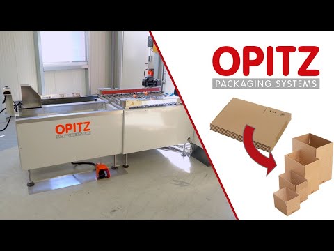 semi-automatic Case Erector GO 890 - OPITZ Packaging Systems