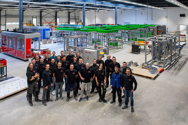 Tim und Günther Opitz, Geschäftsführer der OPITZ Packaging Systems GmbH, Günther Opitz ist der Firmengründer.